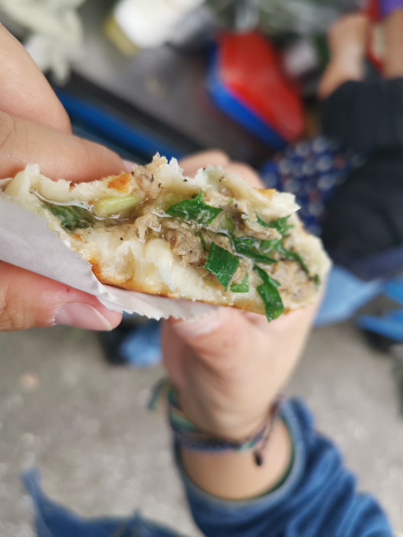 花蓮志學車站無名攤車餡餅、蔥油餅，超級好吃的低調美食 @我眼睛所看見的世界（Fly&#039;s Blog）