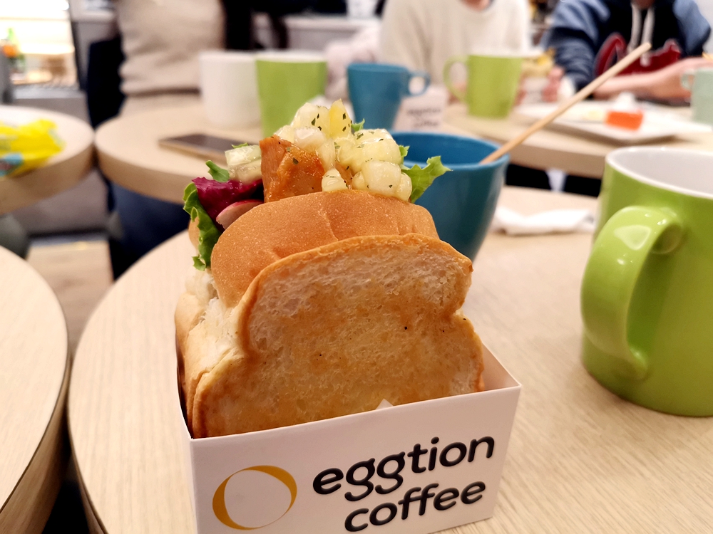 艾炫咖啡 Eggtion Coffe，不限時又提供插座，韓式盒裝吐司好吃！ @我眼睛所看見的世界（Fly&#039;s Blog）