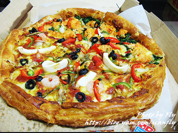 【就是愛吃】達美樂主廚海宴雙拼披薩《試吃》 @我眼睛所看見的世界（Fly&#039;s Blog）